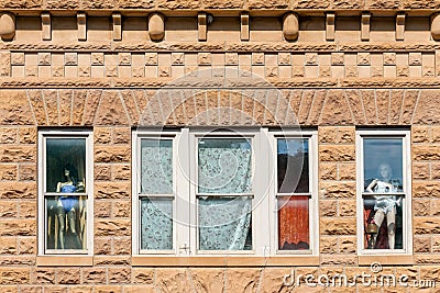 Historic Deadwood, South Dakota Stock Photo